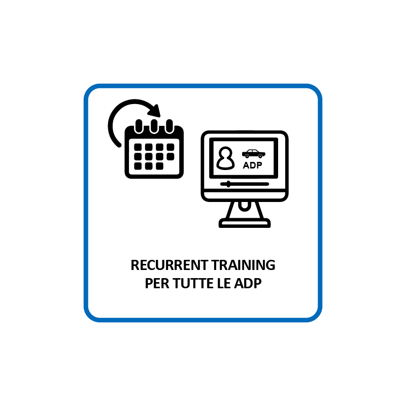 Recurrent training tutte le ADP