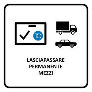 Lasciapassare permanente mezzi 