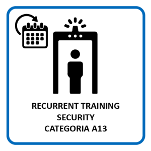 Recurrent training Security categoria A13